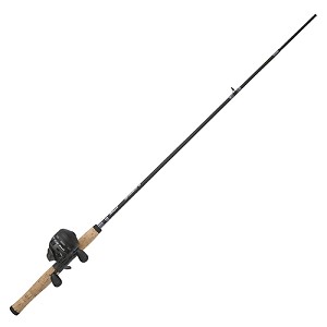 Shakespeare 1397866 Synergy Ti Spincast Combo 2 Bearings, 5'6" Length, 2 Piece Rod, 4-8 lb Line Rating, Light Power