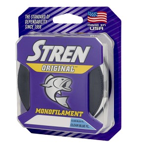 Stren 1304189 Original Monofilament, Clear/Blue Fluorescent 6 lb, 330 Yards