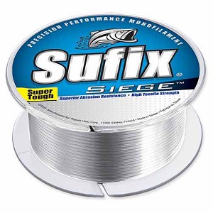 Sufix 662-130 Siege Line 30 lbs Tested, 0.022" Diameter, 250 Yards, Clear