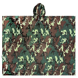 Ultimate Survival Technologies 20-RNW0018-34 Adult All-Weather Poncho, Camo 