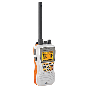 Cobra MR HH600W Floating GPS VHF Radio w/Bluetooth - White