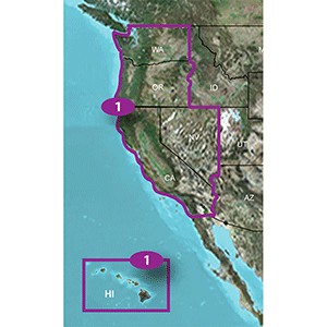 Garmin TOPO US 24K West - microSD/SD