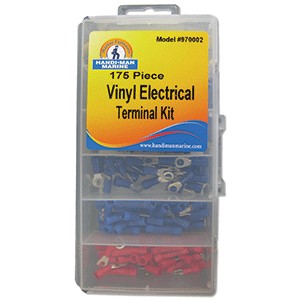 Handi-Man Electrical Terminal Kit - 175 Pieces