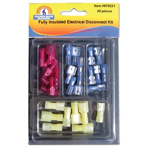 Handi-Man Fully Insulated Disconnects Kit - 30 Pieces