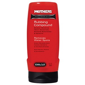 Mothers Professional Rubbing Compound - 12oz - *Case of 6*