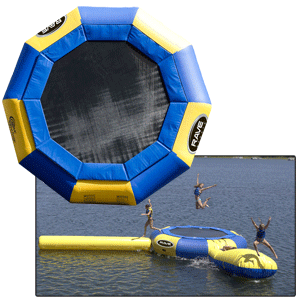 RAVE Aqua Jump Eclipse 150 Water Park w/Launch & Log