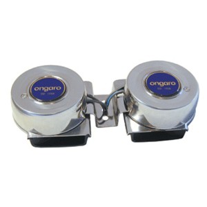 Ongaro Mini Compact Twin Horn - 12V