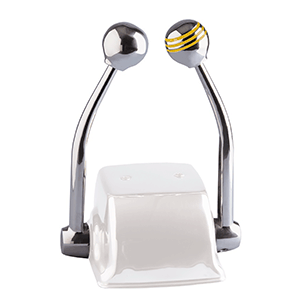 Ongaro Standard Control Arm Set w/Gold Throttle Knob & Plain Shift Knob
