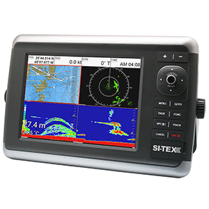SI-TEX NavStar 12R GPS Chartplotter, Sonar, Radar System w/MDS-12 Radar