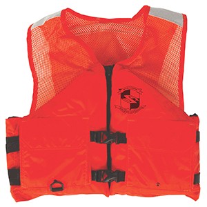 Stearns Work Zone Gear&trade; Life Vest - Orange - XXX-Large