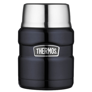 Thermos Stainless King&trade; Vacuum Insulated Food Jar - 16 oz. - Stainless Steel/Midnight Blue