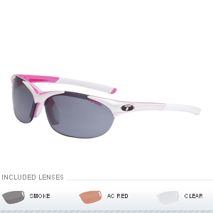Tifosi Wisp Interchangeable Lens Sunglasses - Race Pink