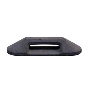 Weld Mount AT-113B Large Black Footman's Strap - Qty. 6