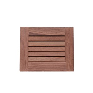 Whitecap Teak Louvered Insert - 7-1/2" x 9-1/8" x 3/4"