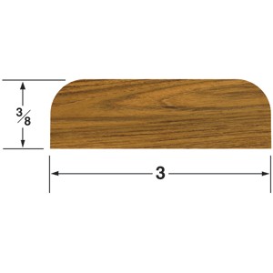 Whitecap Teak Batten - 3"W