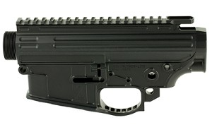 2A Armament XANTHOS-LITE, Lower/Upper Receiver Set, 308 Win, Black Finish, 3-D Machined From 7075-T6 Billet, Upper & Lower 16oz Total 2A-LFRS-1