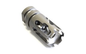 2A Armament T3, Compensator, 6AL-4V Titanium, Bead Blasted, 1/2 X 28 TPI, 223 Rem, 556NATO, 2.115" 2A-TICOMP-T3