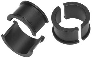 Badger 30MM to 1" Ring Reducers, Black 30612