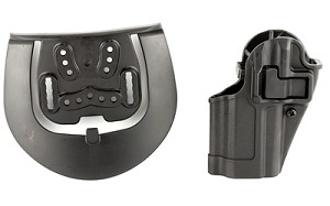 BLACKHAWK! SERPA CQC Concealment Holster with Belt and Paddle Attachment, Fits HK VP9/40, Left Hand, Matte Black 410579BK-L