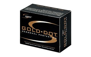 CCI/Speer Speer Gold Dot, 38 Special, 135 Grain, Hollow Point, +P, 20 Round Box 23921