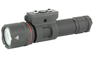 Crimson Trace Corporation Tactical Light For M-Lock/Keymod Accessory Slots, Remote On/Off Pad with Cord Hook and Loop Mounting Straps, High Beam, Low Beam, Strobe, And Momentary Modes, 3 Hour 55 Min Runtime at 90 Lumen, 1 Hour 25 Min Runtime at 900 Lumen 
