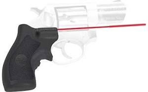 Crimson Trace Corporation Defender LaserGrip, Fits Ruger SP101, Black, Front Activated LG-111