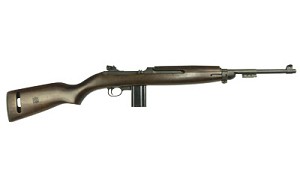 Inland M1 1945 Carbine, Semi-automatic Rifle, 30 Carbine, 18" Barrel, Black Finish, Walnut Stock, Adjustable Rear Sights, 1-15Rd Magazine, Bayonet Lug ILM130