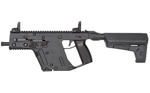 KRISS USA, Inc VECTOR SBR, Gen II, Semi-automatic, SBR, 45 ACP, 5.5", Black, DEFIANCE KRISS Stock, 13Rd, Back-Up Front & Rear Sight, 1 Mag, Threads, Front/Rear Flip Sights KV45-SBL20