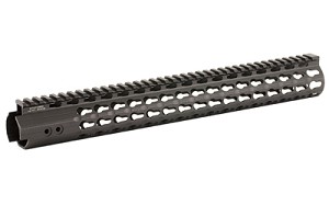 Leapers, Inc. - UTG Handguard, Fits AR Rifles, 15" Super Slim, Free Float Keymod, Black MTU019SSK