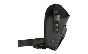 Leapers, Inc. - UTG Elite Tactical Leg Holster, Fits Most Large Autos, Right Hand, Black PVC-H168ET