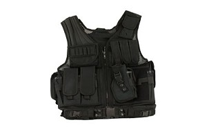 Leapers, Inc. - UTG Sportsman Tactical Scenario Vest, Black PVC-V568BT