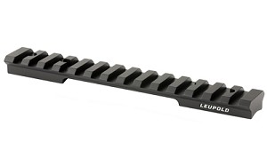 Leupold BackCountry, 1 Piece Cross-slot Base, Matte, 20 MOA, Ruger American Centerfire Short Action 171359