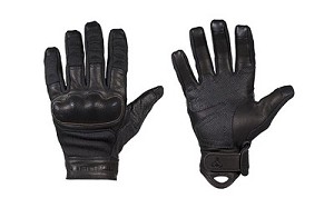 Magpul Industries Magpul Core, Breach Gloves, Large, Black Leather and Nylon Construction, Flame Resistant, Padded Knuckle Cap, Touchscreen Capability MAG855-001-L