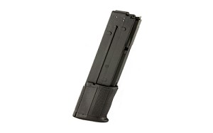 ProMag Magazine, 5.7x28MM, 30Rd, Fits FN FiveSeven 20Rd Magazine With 10Rd Extension, Black FNH-A2