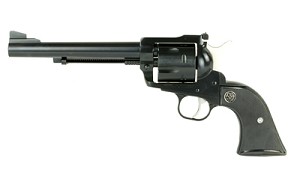 Ruger Blackhawk, Single-Action Revolver, 357 Mag, 6.5" Barrel, Blued Finish, Alloy Steel, Black Checkered Hard Rubber Grips, Adjustable Rear & Ramp Front Sight, 6Rd 00316