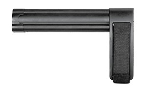SB Tactical SBL Stabilizing Brace, Black, Adjustable Nylon Stabilizing Strap, Pistol Brace, AR Rifles SBL-01-SB