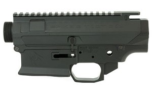 Spike's Tactical Billet Upper/Lower Receiver Set, 308 Win, Black Finish, Sharps Bros Livewire Lower, Includes Pivot Pin, Takedown Pin, Bolt Catch STSBX10