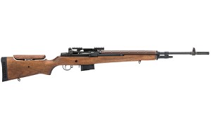 Springfield M21 Tactical Competition, Semi-automatic, 308 Win, 22" Carbon Heavy Barrel, Blue Finish, Walnut Stock, Adjustable Sights, 10Rd, Douglas Barrel, California Approved SA9121CA