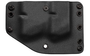 Stealth Operator Holster Twin Mag Double Magazine Pouch, Fits Most Double Stack Magazines, Black Nylon H50053