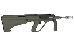 Steyr Arms AUG A1, Semi-automatic, 223 Remington, 556NATO, 16" Barrel, Green Synthetic Stock, 30Rd, Long Picatinny Rail AUGM1GRNH2