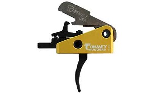 Timney Triggers Trigger, Solid, 3 Lbs, Fits AR-15, Not Adjustable, Black Finish 667S