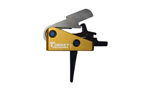 Timney Triggers Trigger, Solid, Straight, 3 Lbs, Fits AR-15, Small Pin, Black Finish 667S-ST