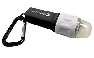 UST - Ultimate Survival Technologies SplashFlash, LED Flashlight, 25 Lumens, Black/Glo 20-17001-15