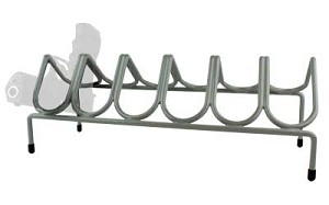 Versatile Rack Safe Handgun Rack, 14"x5.25"x5.5", Gray, Holds 6 Guns VER104039
