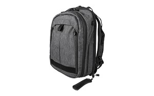 Vertx EDC Transit Sling Bag, Heather Black, Nylon, 17" x 11" x 6" F1 VTX5040 HBK NA