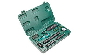 Weaver Deluxe Gunsmithing Tool Kit, For Scope Mounting, 1" Lapping Tools, Green Case 849721