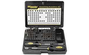 Wheeler Deluxe Pro Gunsmith Screwdriver Set, Black 562-194