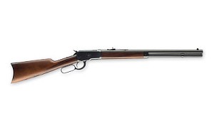 Winchester Repeating Arms 1892 Winchester Rifle, Lever Action, 44 Mag, 20" Round Barrel, Blued Finish, Wood Stock, Right Hand, 10Rd, Adjustable Sights 534162124