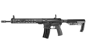 Windham Weaponry Superlight, Semi-automatic Rifle, 223 Rem/556NATO, 16" Superlight Barrel, 1:9 Twist, Black Finish, MFT Minimalist Stock, 1 Magazine, 30Rd, Kriss Sights, 6lbs Without Magazine R16SLSFSM