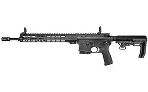 Windham Weaponry Superlight CA, Semi-automatic Rifle, 223 Rem/556NATO, 16" Superlight Barrel, 1:9 Twist, Black Finish, MFT Minimalist Stock, 1 Magazine, 10Rd, Kriss Sights, 6lbs Without Magazine, California Compliant R16SLSFSM-CA
